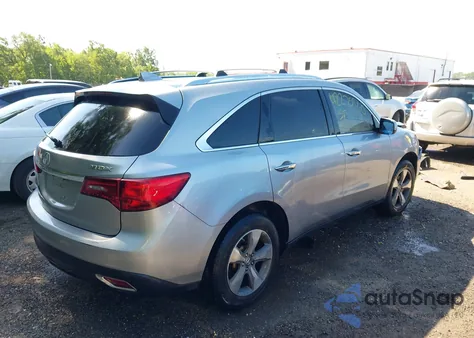 2016 Acura Mdx Acurawatch Plus Package from USA, damaged, VIN 5FRYD3H24GB010281